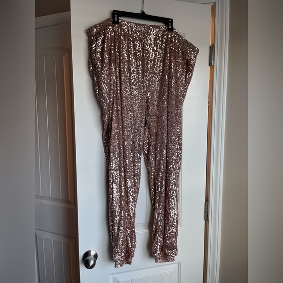 Sequin pants THEY HAVE POCKETS! - Picture 1 of 4